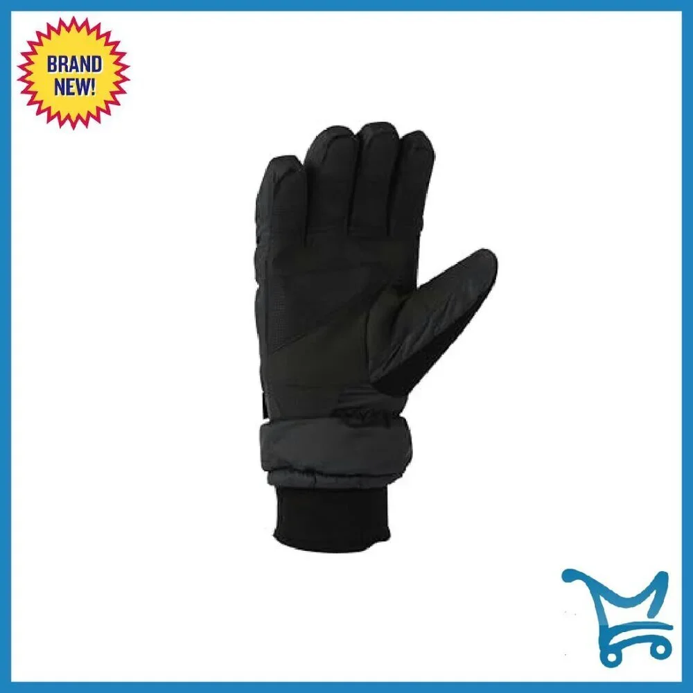 Women's Quilted Cold Weather Gloves Waterproof Insulated Sizes S M L